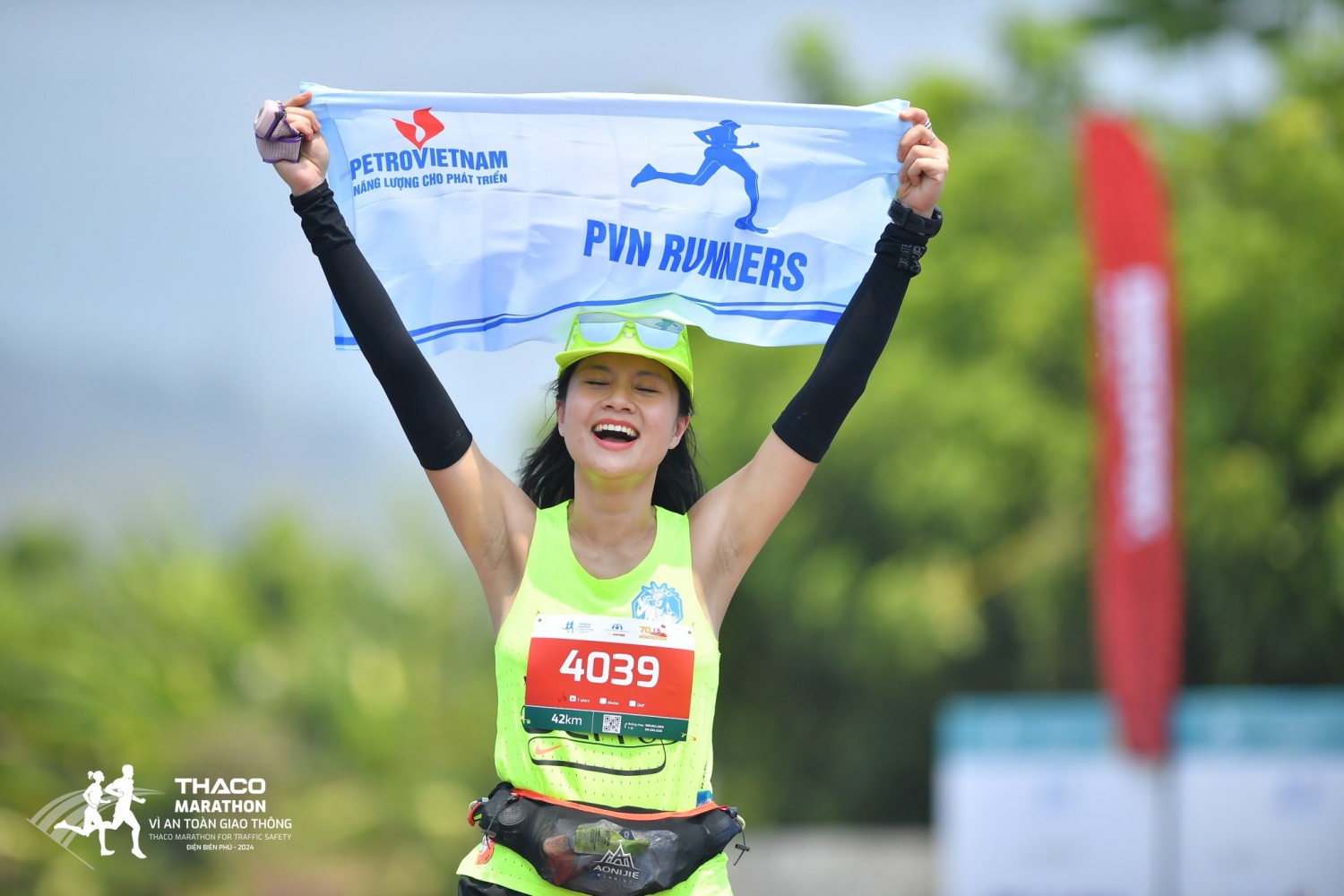 Petrovietnam đồng hành cùng giải chạy THACO Marathon Vì an toàn giao thông - Điện Biên Phủ 2024