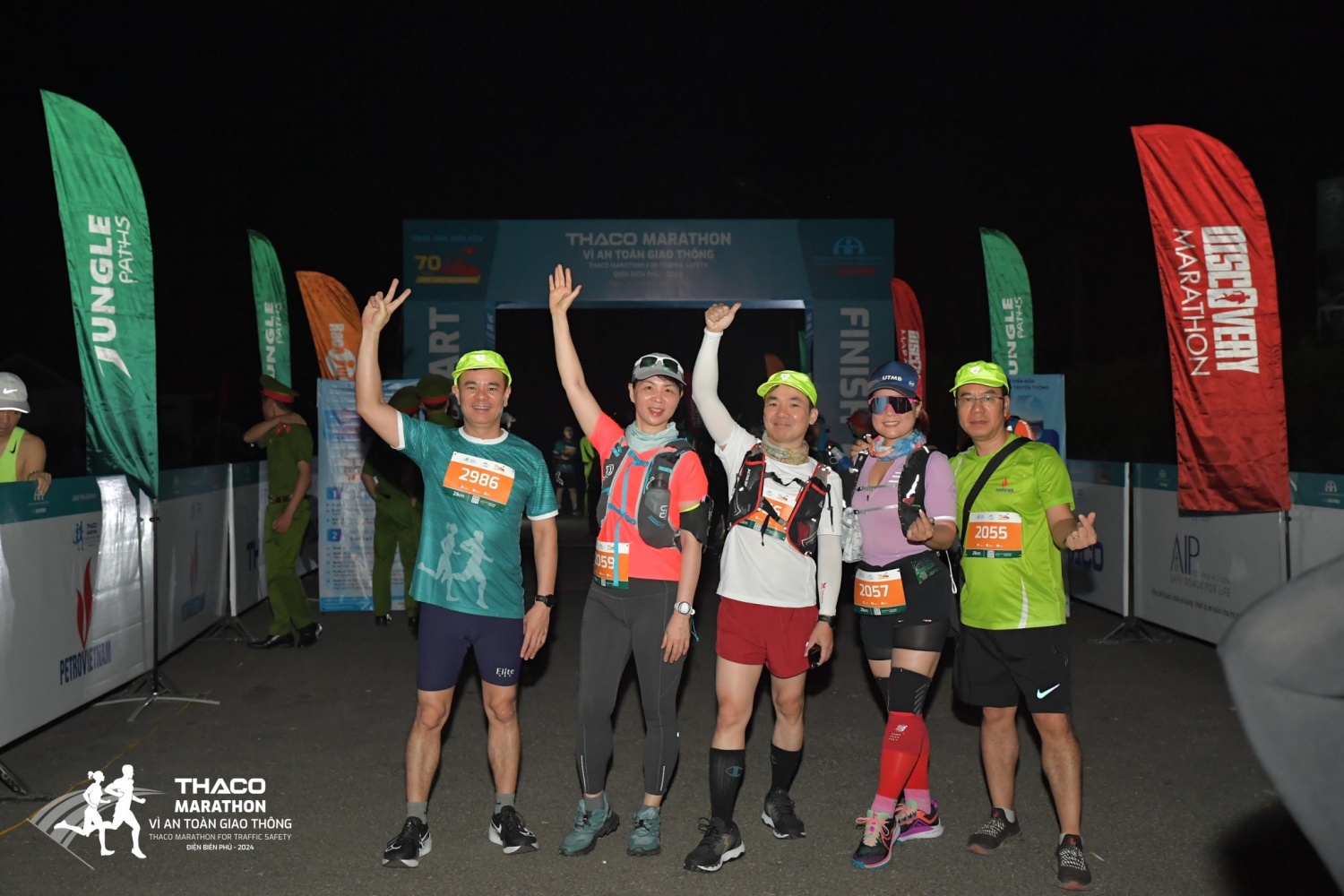 Petrovietnam đồng hành cùng giải chạy THACO Marathon Vì an toàn giao thông - Điện Biên Phủ 2024