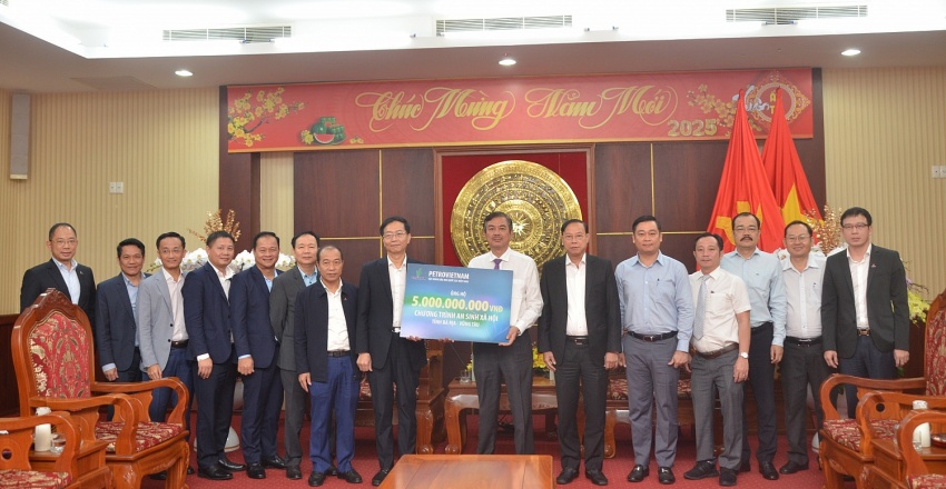 Petrovietnam thăm và làm việc với lãnh đạo tỉnh Bà Rịa - Vũng Tàu